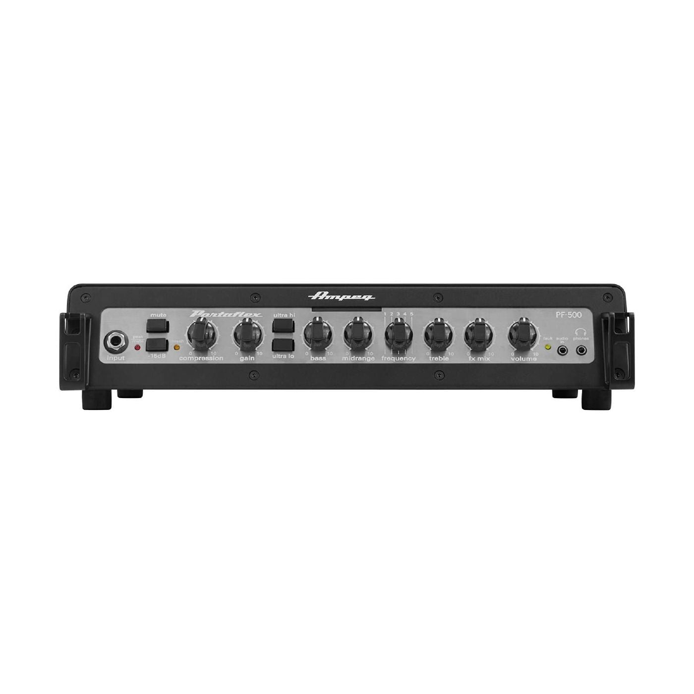 Ampeg PF-500 Portaflex Series Ultra-Compact Bass Head with MOSFET Preamp and D Class Power Amp (500w)