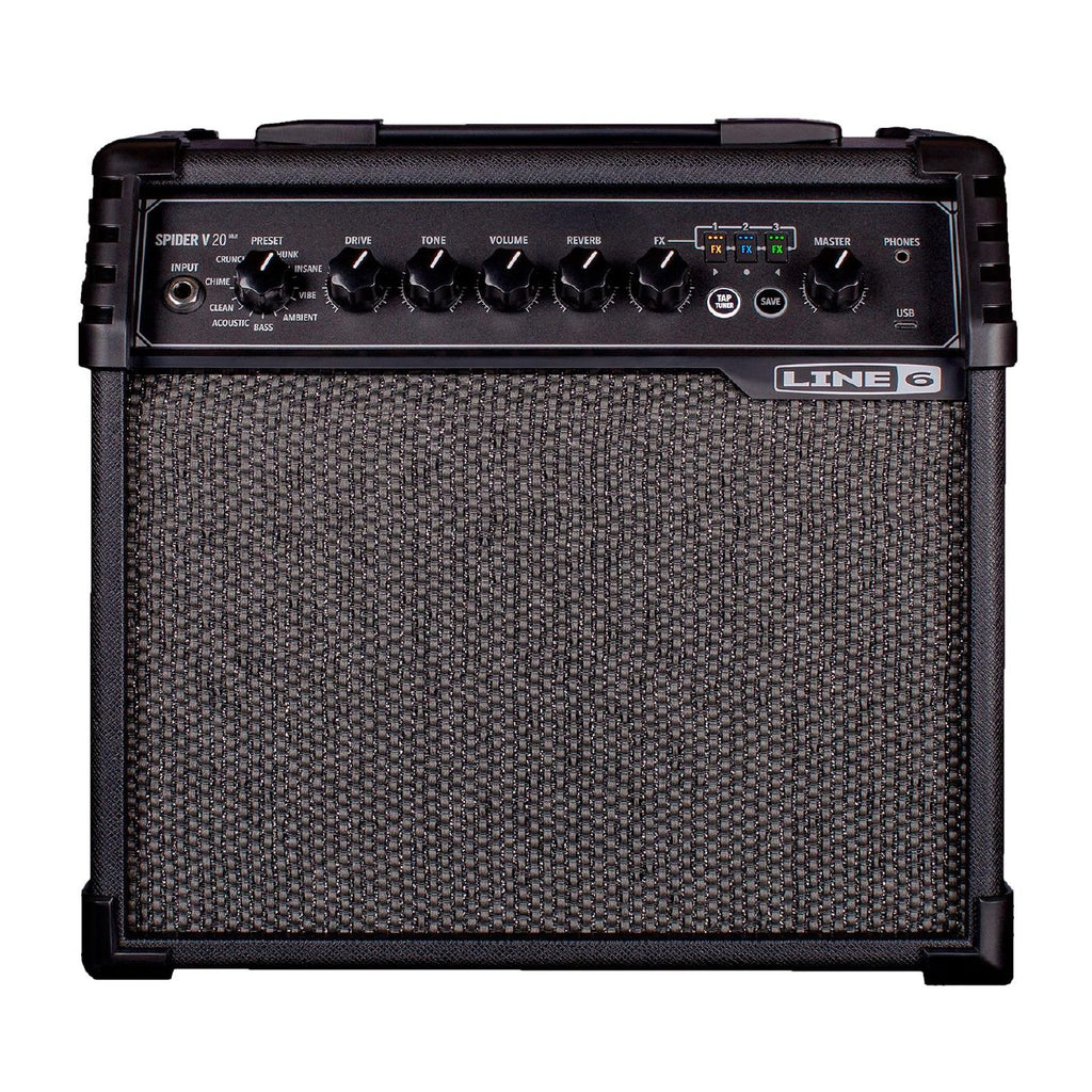Line 6 Spider V 20 MKII 1x8 Guitar Amp