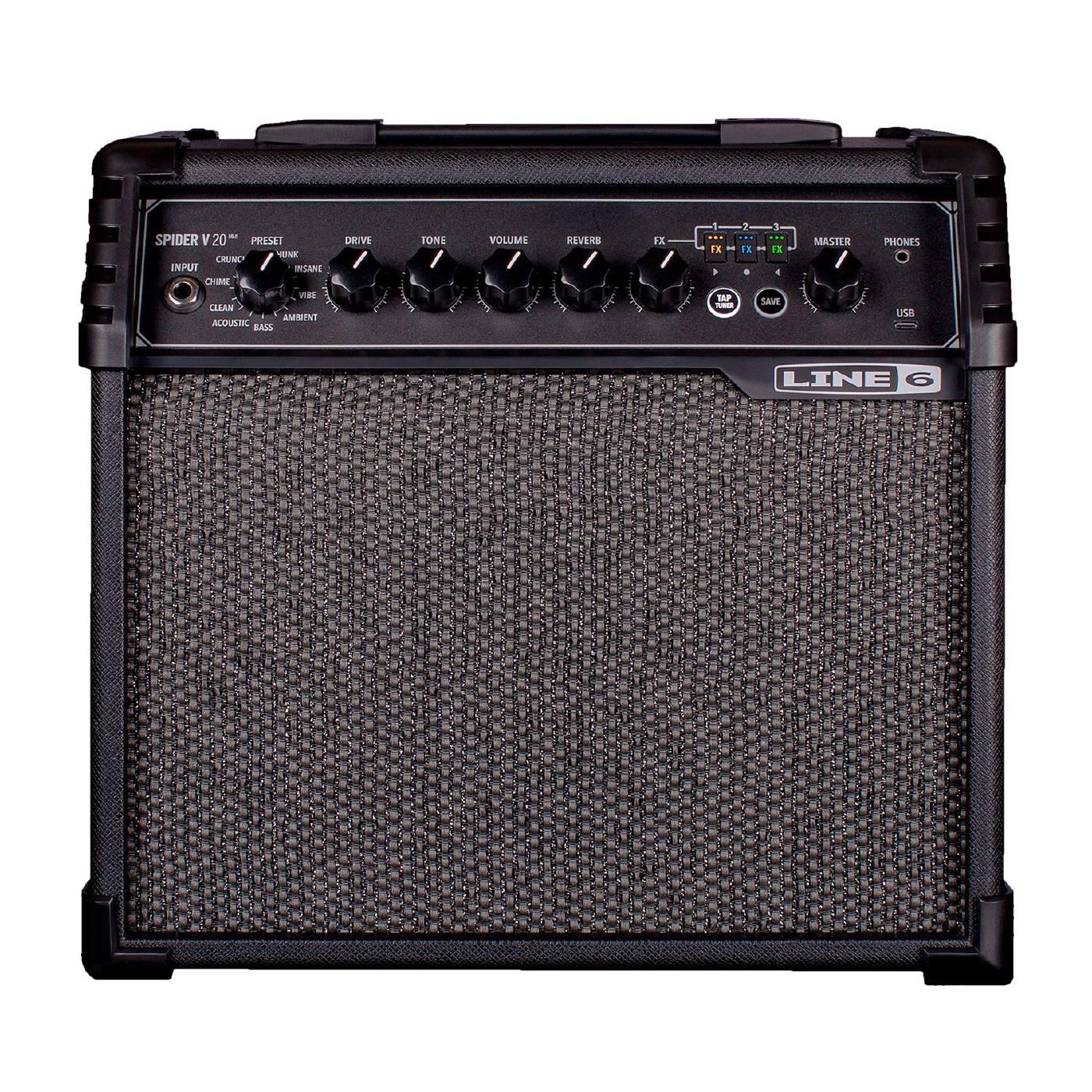 Line 6 Spider V 20 MKII 1x8 Guitar Amp