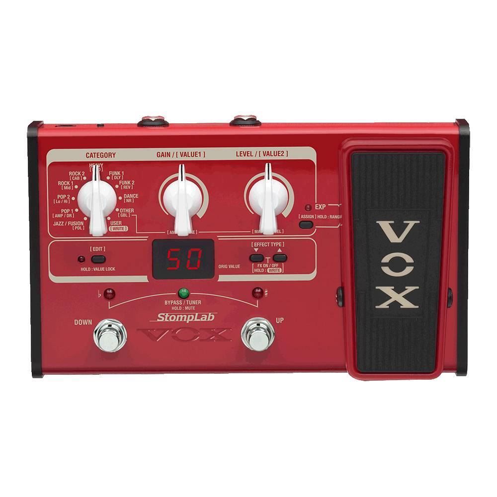 Vox StompLab BII Bass Multi-Effects Pedal with Expression Pedal
