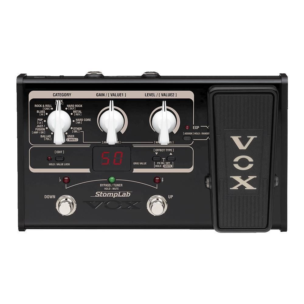 Vox StompLab GII Guitar Multi-Effects Pedal with Expression Pedal