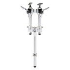 Yamaha TH945B double tom holder mounted on a drum stand with drums in a studio setting