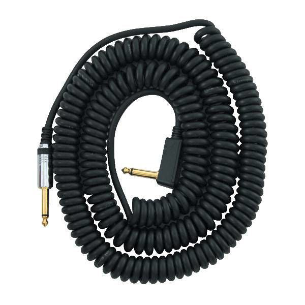 Vox VCC090 Vintage Coiled Guitar Lead in Black