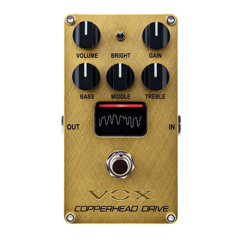 Vox VALVENERGY Copperhead Drive Distortion Guitar Effects Pedal