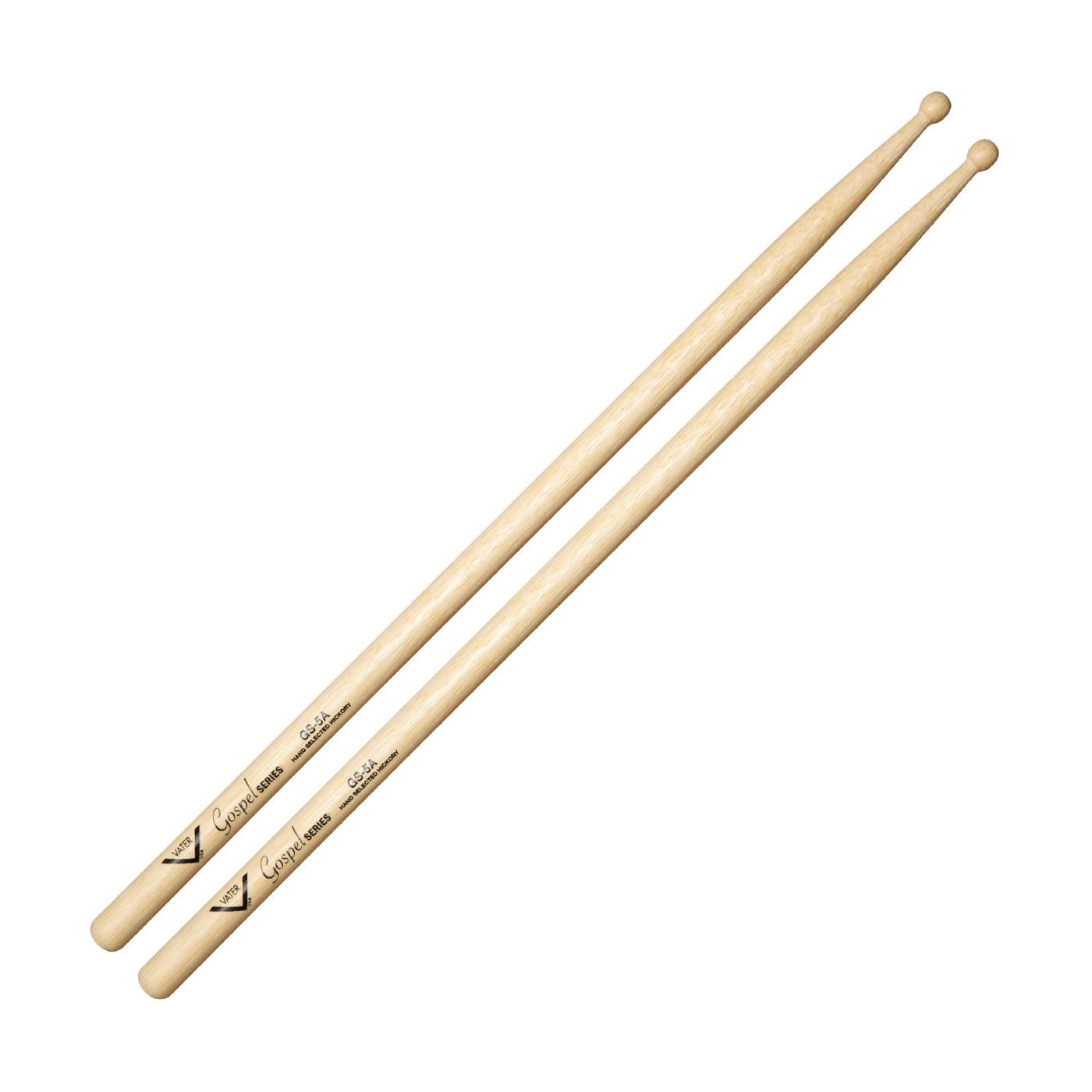 Vater VGS5AW Gospel Series 5A Drumsticks - Wood Tip
