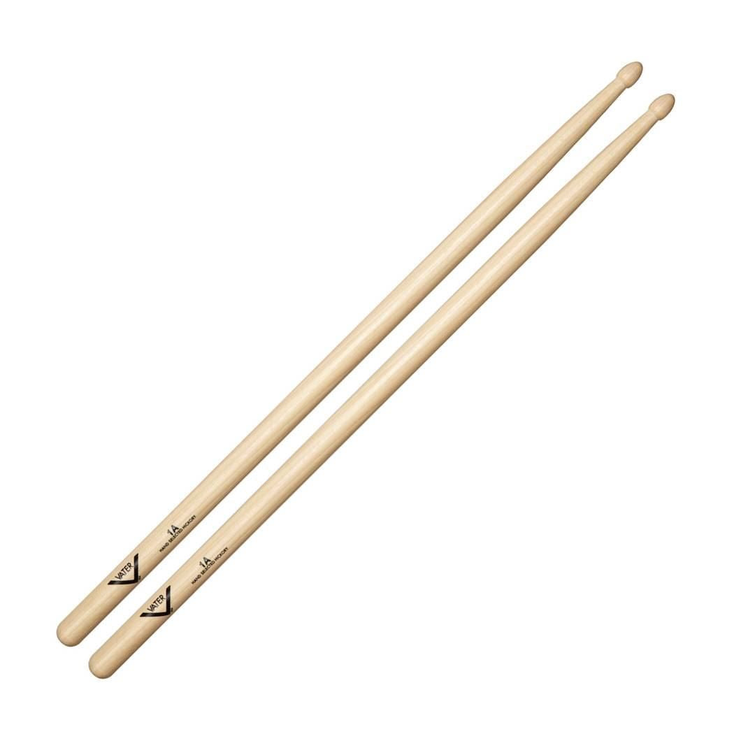 Vater VH1AW American Hickory 1A Drumsticks - Wood Tip