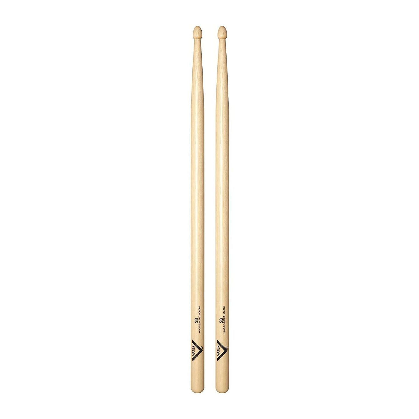 Vater VH5BW 5B Wood Tip American Hickory Drumsticks