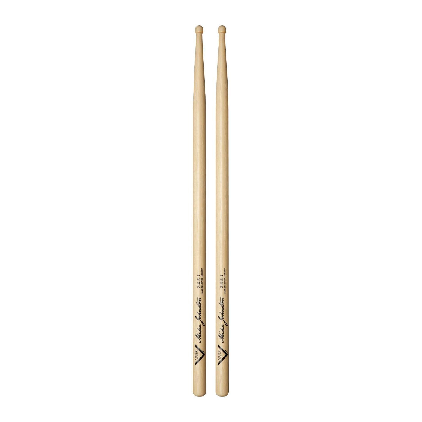 Vater VHMJ2451 Mike Johnston 2-4-5-1 Hickory Design Model Drumsticks