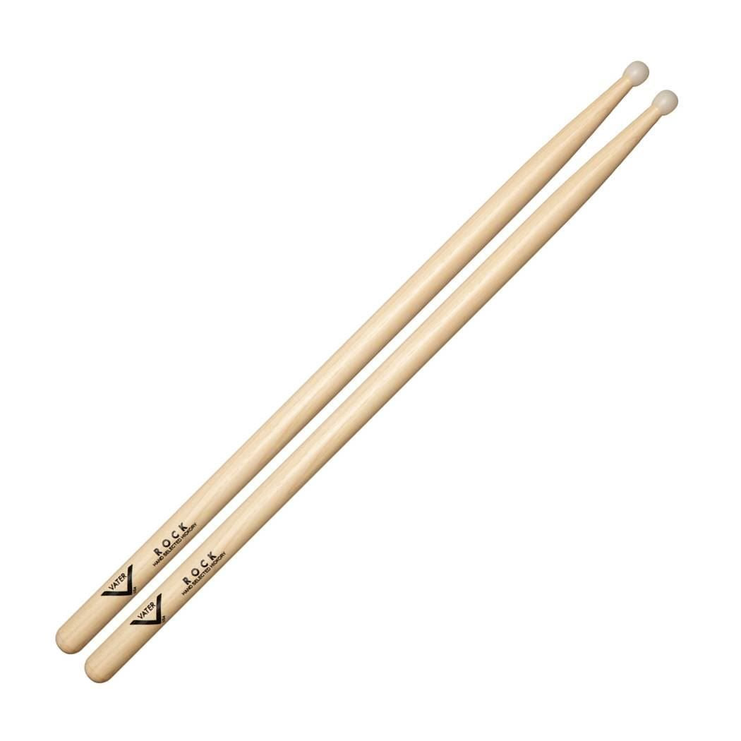 Vater VHRN American Hickory Rock Drumsticks - Nylon Tip