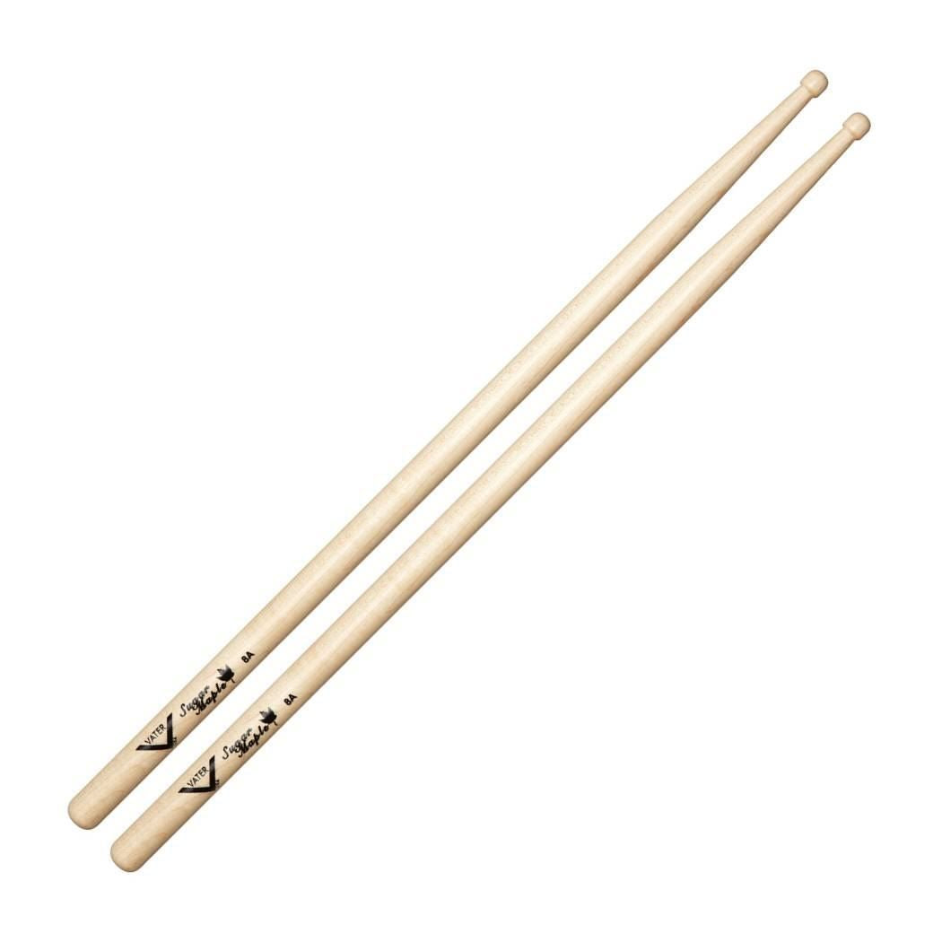 Vater VSM8AW Sugar Maple 8A Drumsticks - Wood Tip