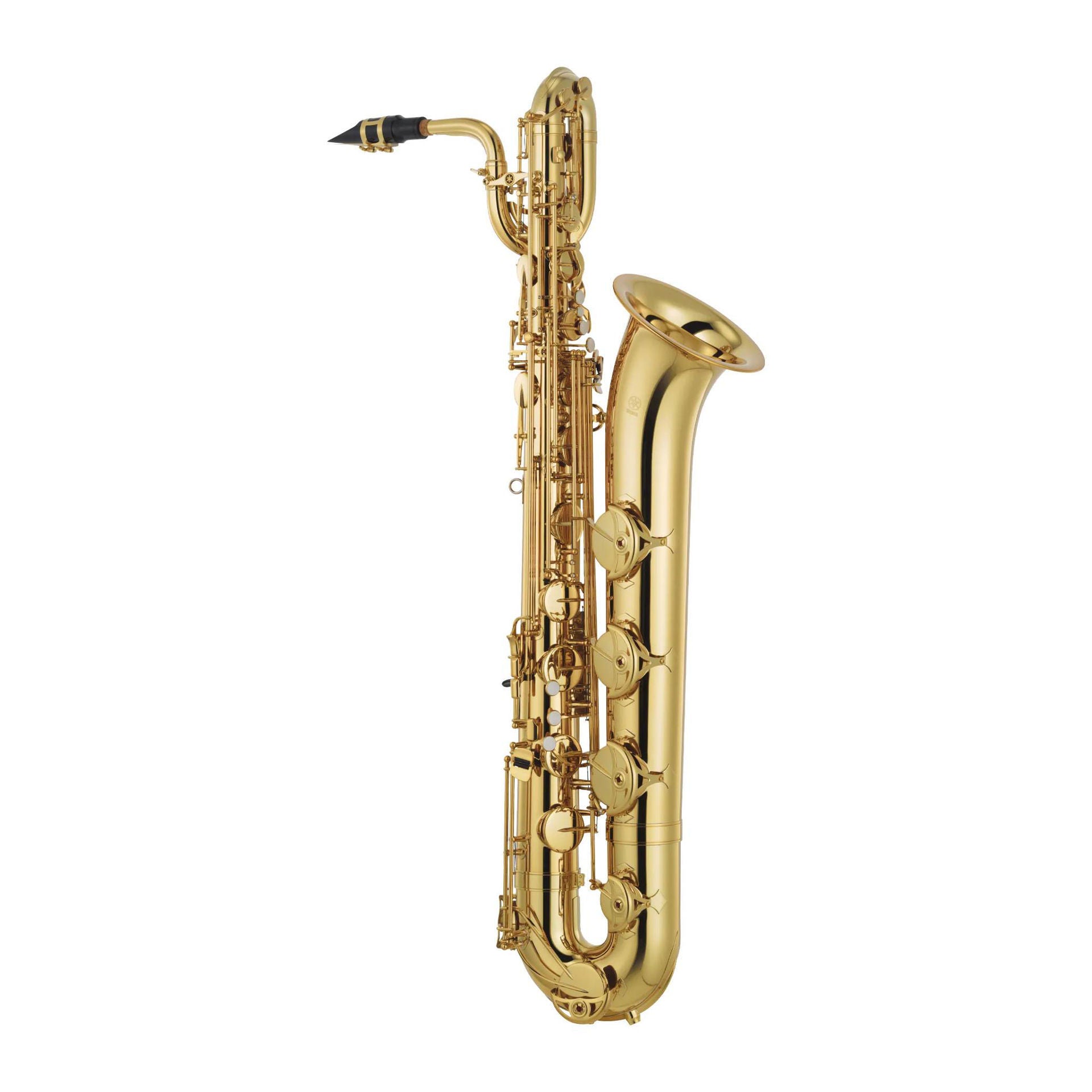 Yamaha YBS-480 Intermediate Baritone Saxophone with Floor Peg - Gold Lacquer