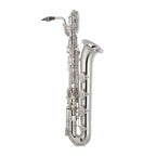 Yamaha YBS-480S Intermediate Baritone Saxophone with Floor Peg - Silver Plated