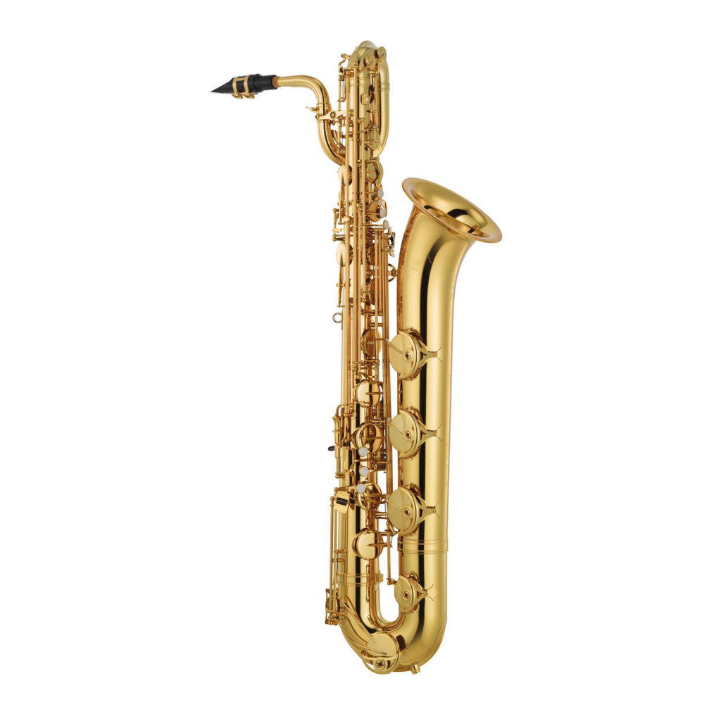 Yamaha YBS62II Professional Baritone Saxophone with Floor Peg - Gold Lacquer