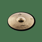 Pair of Zildjian Orchestral Classic 20-inch Medium Heavy cymbals, showcasing their polished bronze surface and detailed hammering.