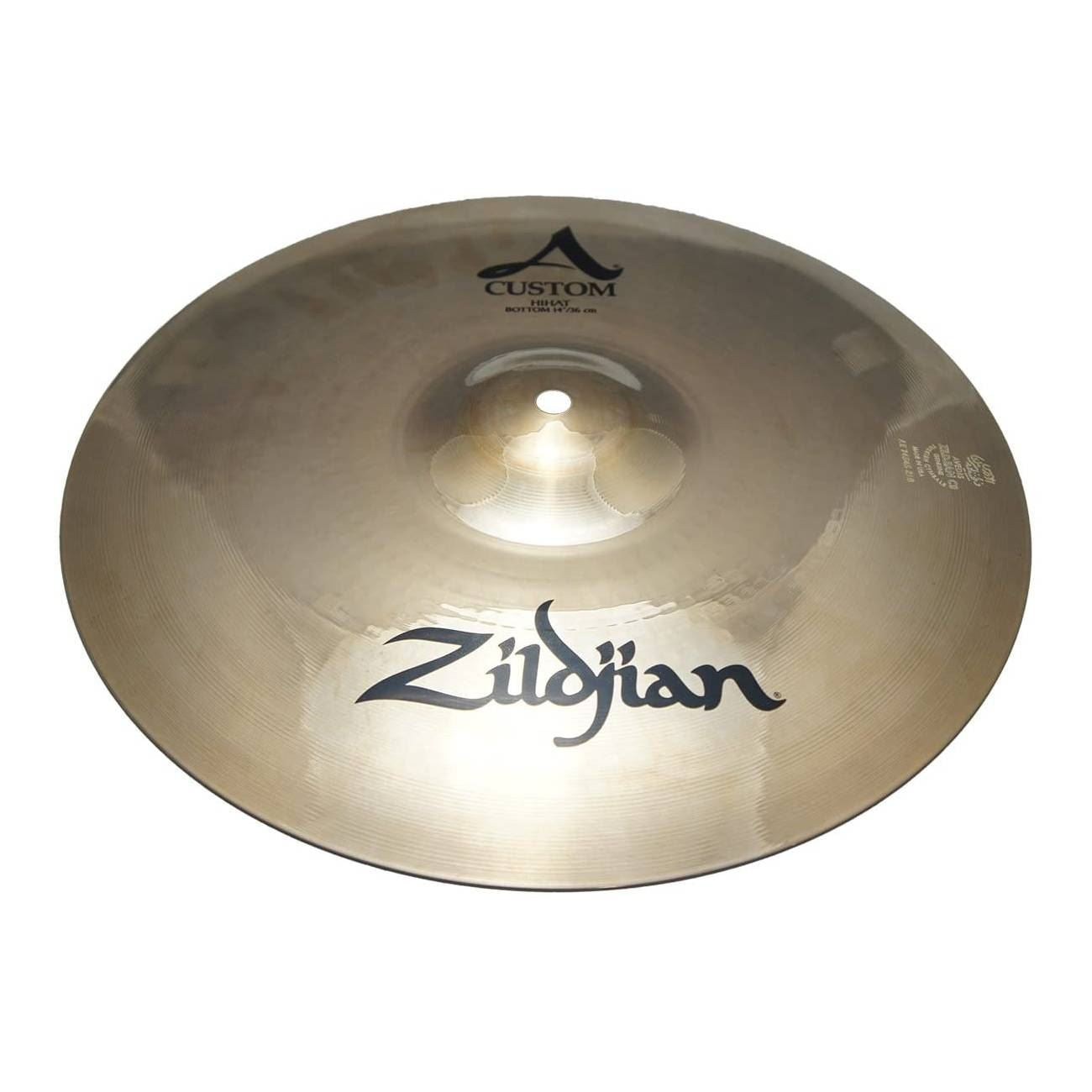 Zildjian A Custom 14 inch Hi-Hat Cymbal (Bottom)