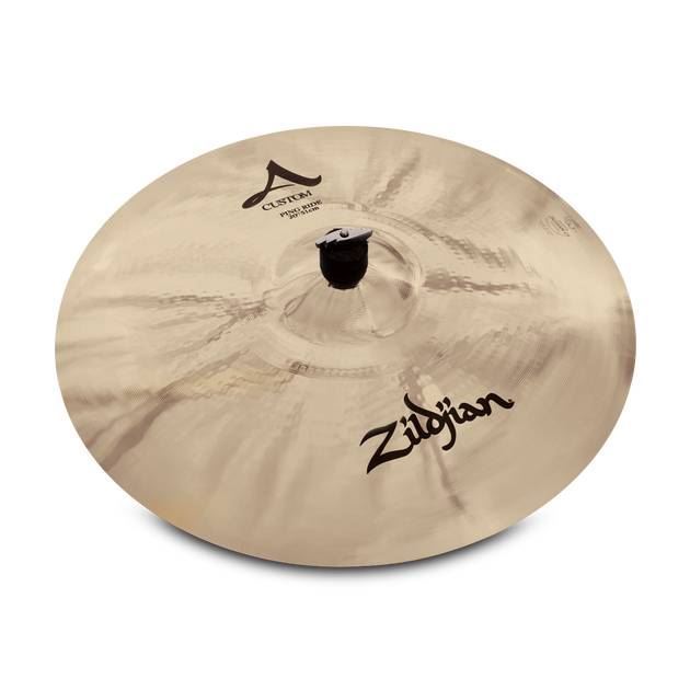 Zildjian A Custom 20 inch Ping Ride Cymbal - Brilliant Finish