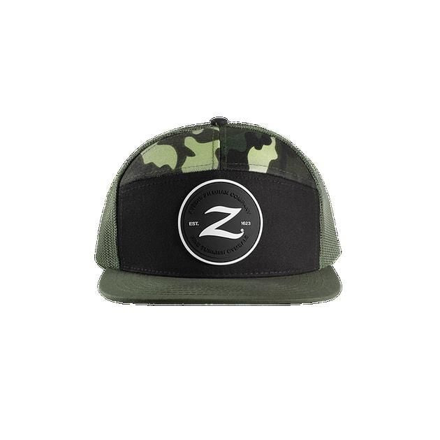 Zildjian Camo 7-Panel Trucker Hat