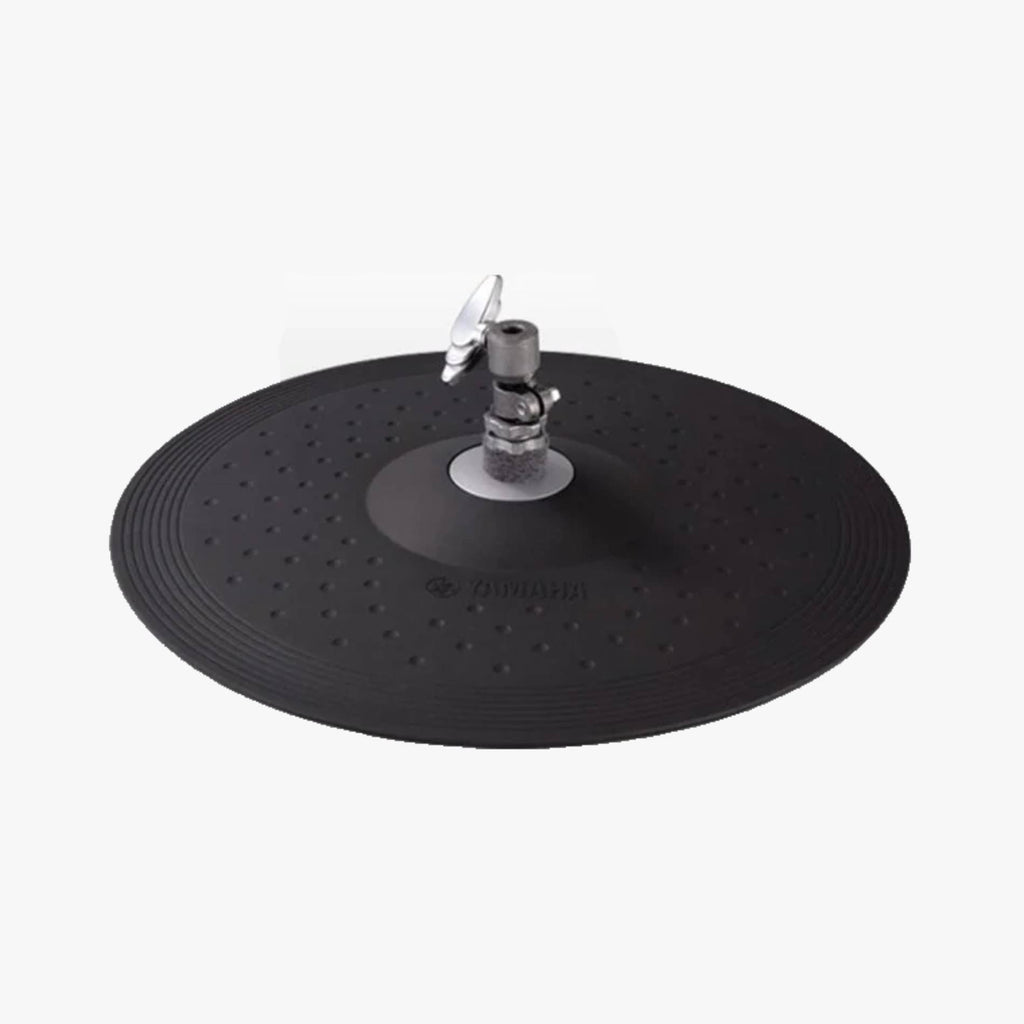 Yamaha RHH135 13-inch vertical motion hi-hat pad for electronic drums, featuring a sleek design and durable construction.