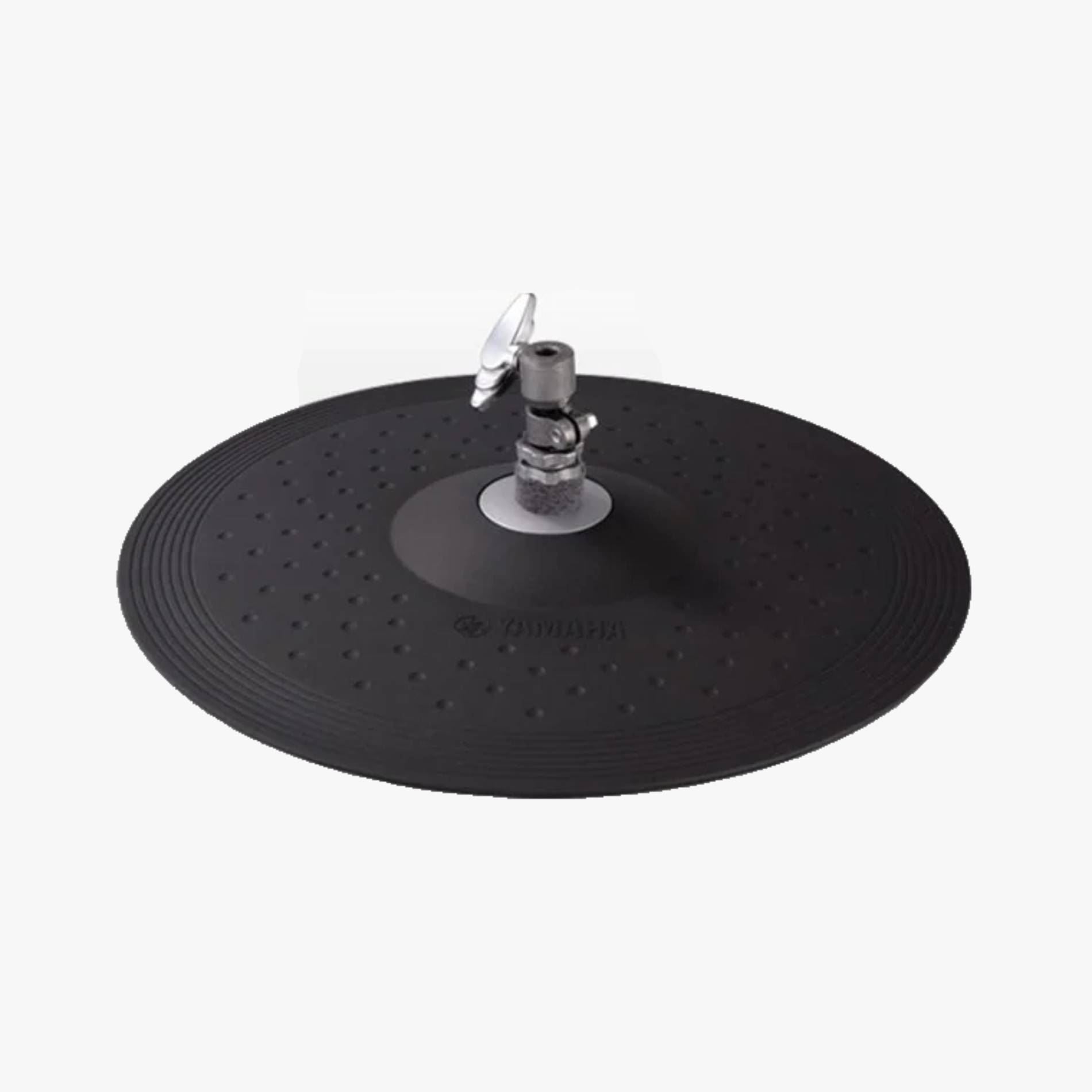 Yamaha RHH135 13-inch vertical motion hi-hat pad for electronic drums, featuring a sleek design and durable construction.