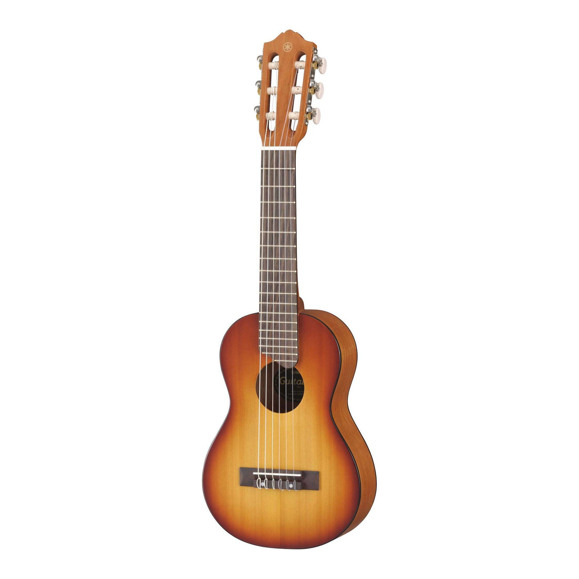 Yamaha GL1TBS Acoustic Guitalele Short Scale Guitar-Ukulele Tobacco Brown Sunburst