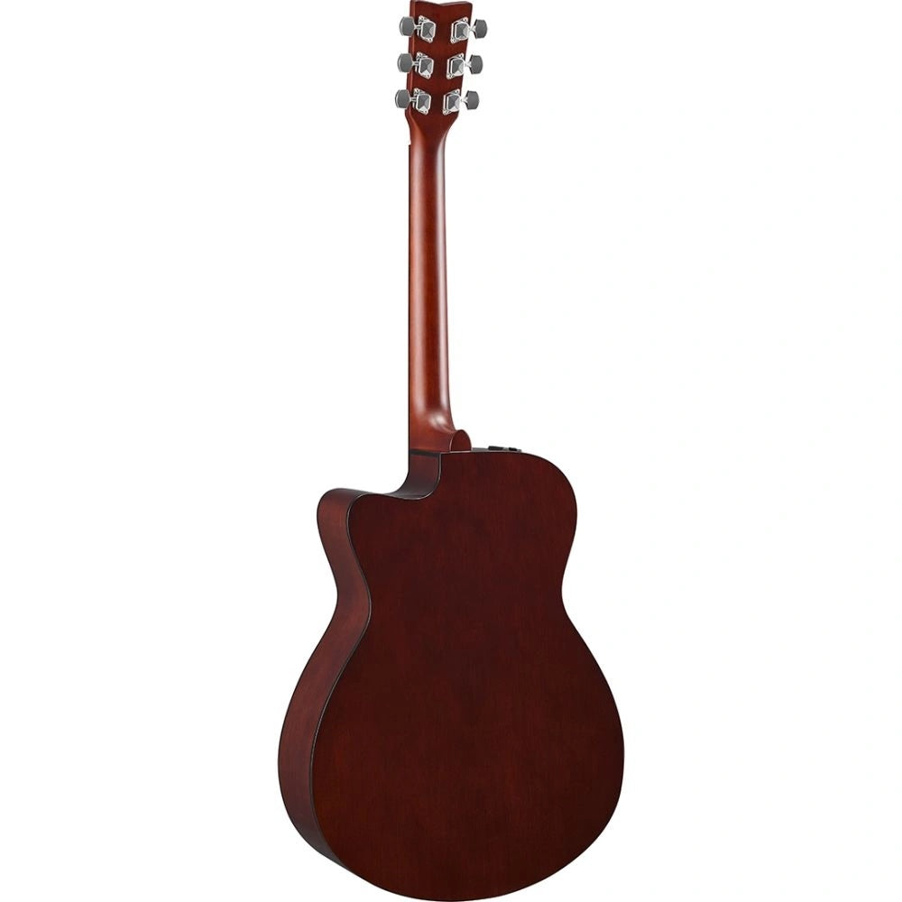Yamaha FSX315CNT Gigmaker acoustic guitar pack featuring a natural finish Yamaha acoustic guitar and accessories.