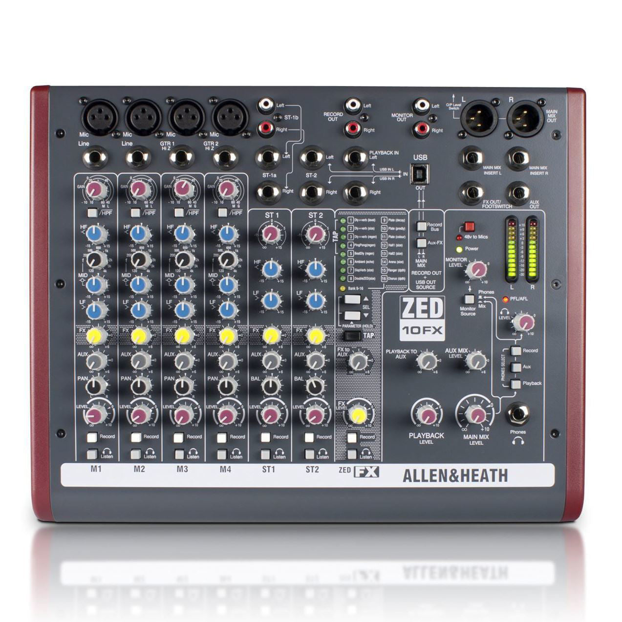 Allen & Heath Zed-10FX Mixing Desk