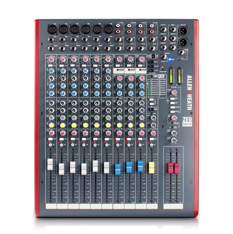 Allen & Heath Zed-12FX Mixing Desk