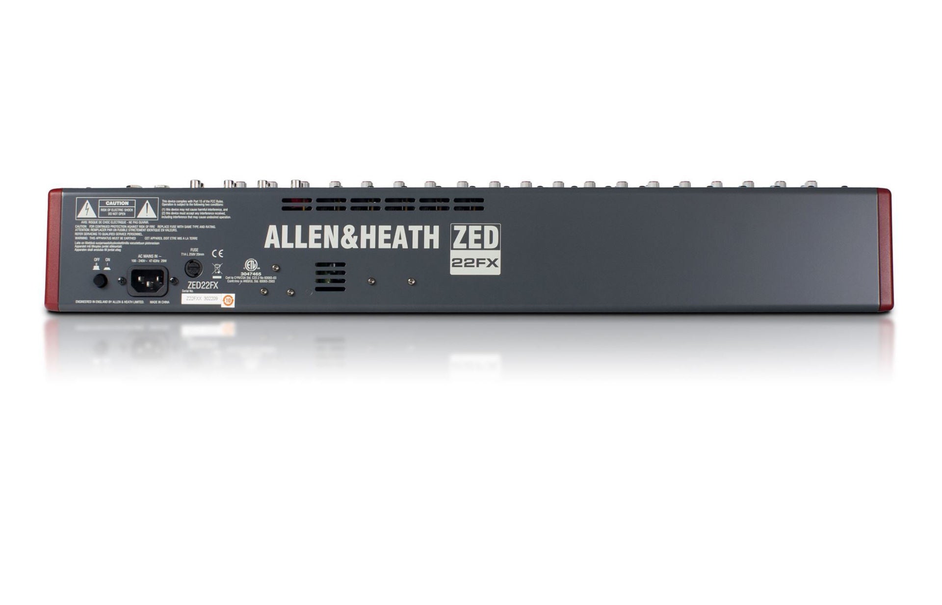 Allen & Heath Zed-22FX Mixing Desk