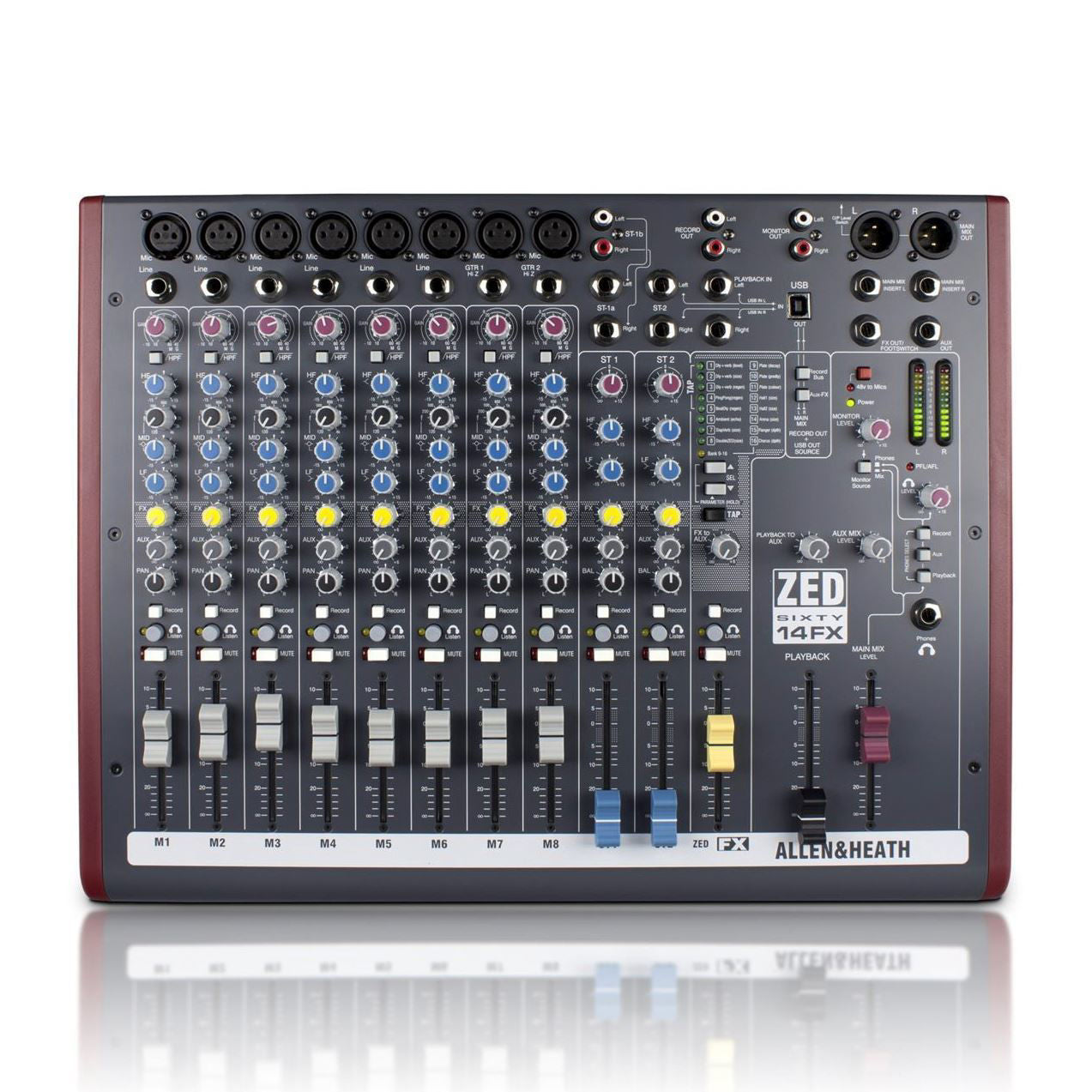 Allen & Heath Zed60-14FX Mixing Desk