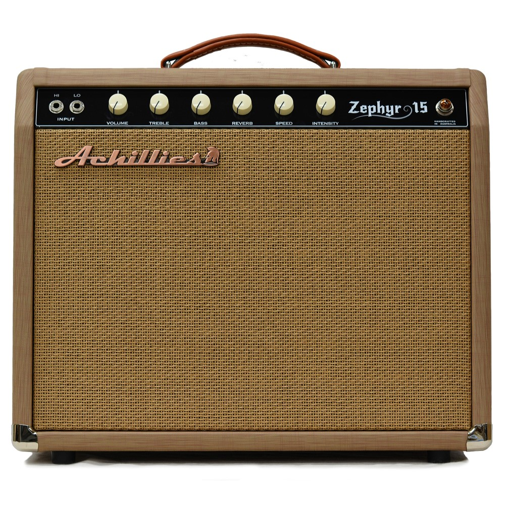 Achillies Zephyr 15w 1x12 Tube Guitar Combo Amplifier with Jensen C12Q - Almond Marquee Tolex