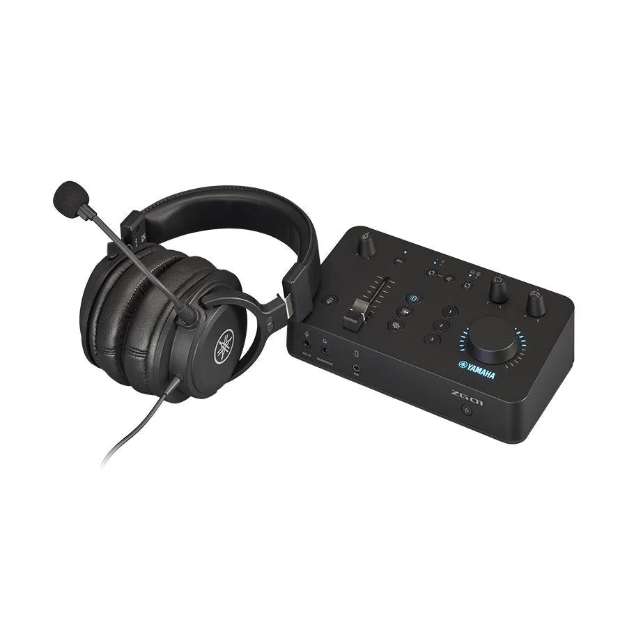 Yamaha Audio Mixer and Headset Bundle (ZG01 + YHG01)