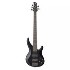 Yamaha TRBX305 5-String Electric Bass Guitar with Mahogany Body in Black