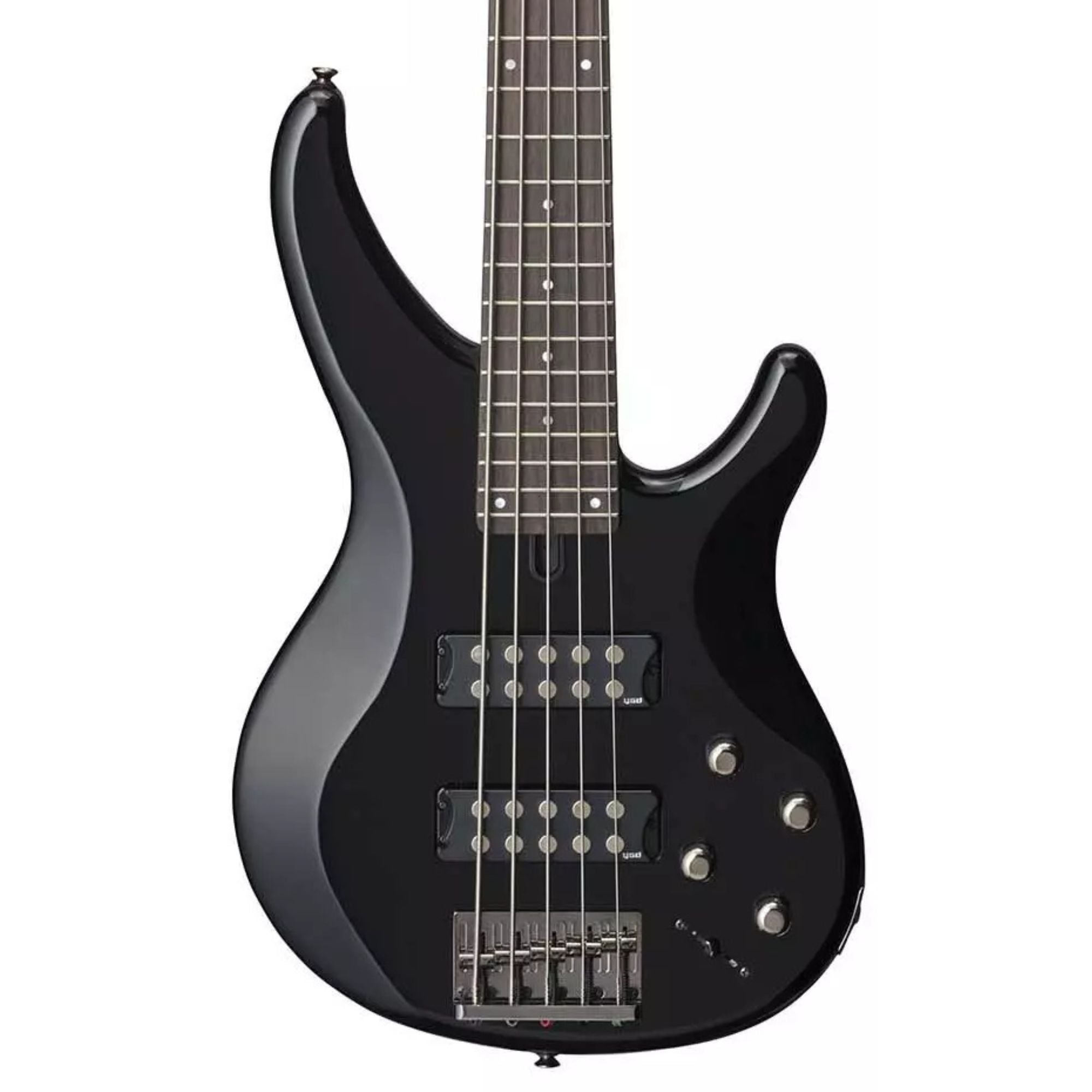 Yamaha TRBX305 5-String Electric Bass Guitar with Mahogany Body in Black