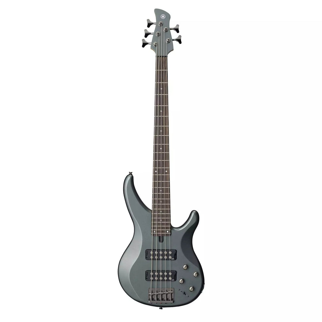 Yamaha TRBX305 5-String Electric Bass Guitar with Mahogany Body in Mist Green