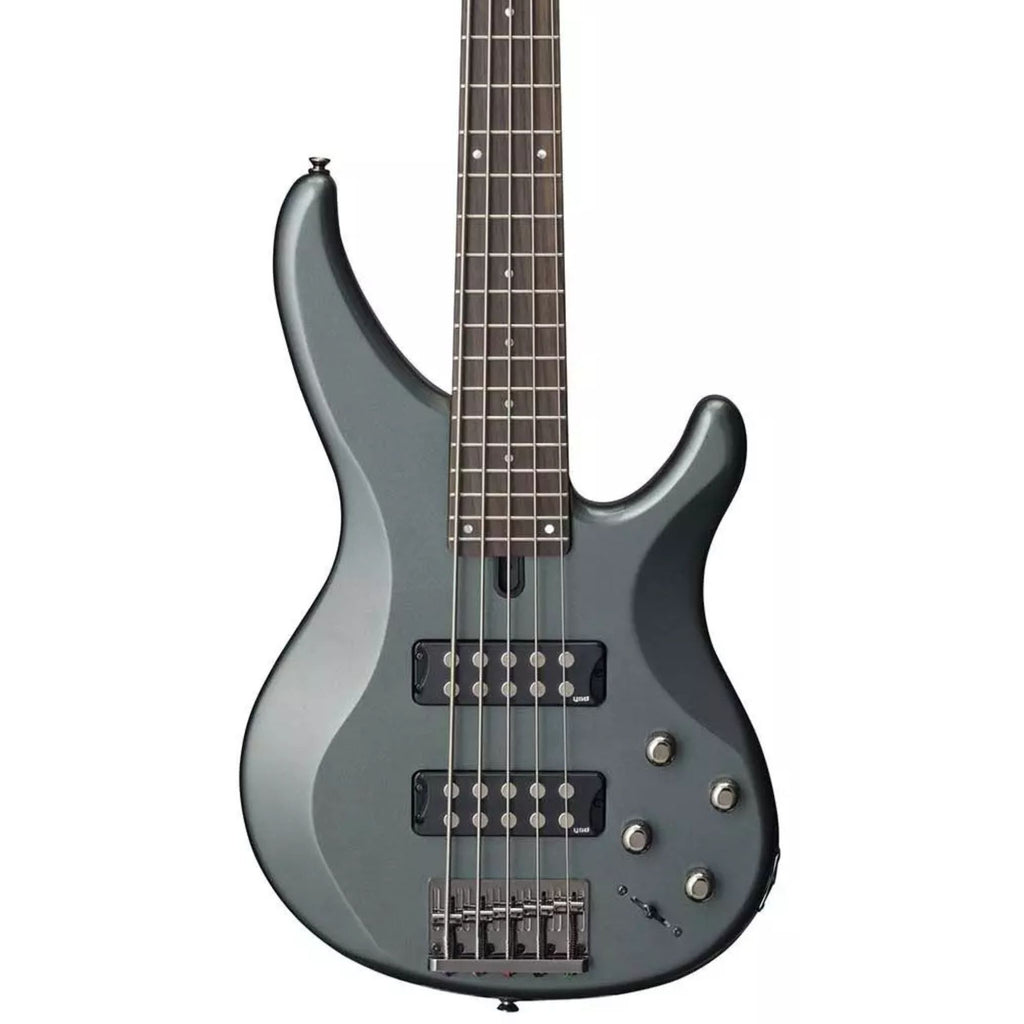 Yamaha TRBX305 5-String Electric Bass Guitar with Mahogany Body in Mist Green