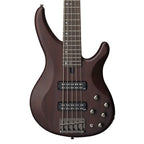 Yamaha TRBX505 5-String Bass Guitar with Maple/Mahogany Neck - Translucent Brown