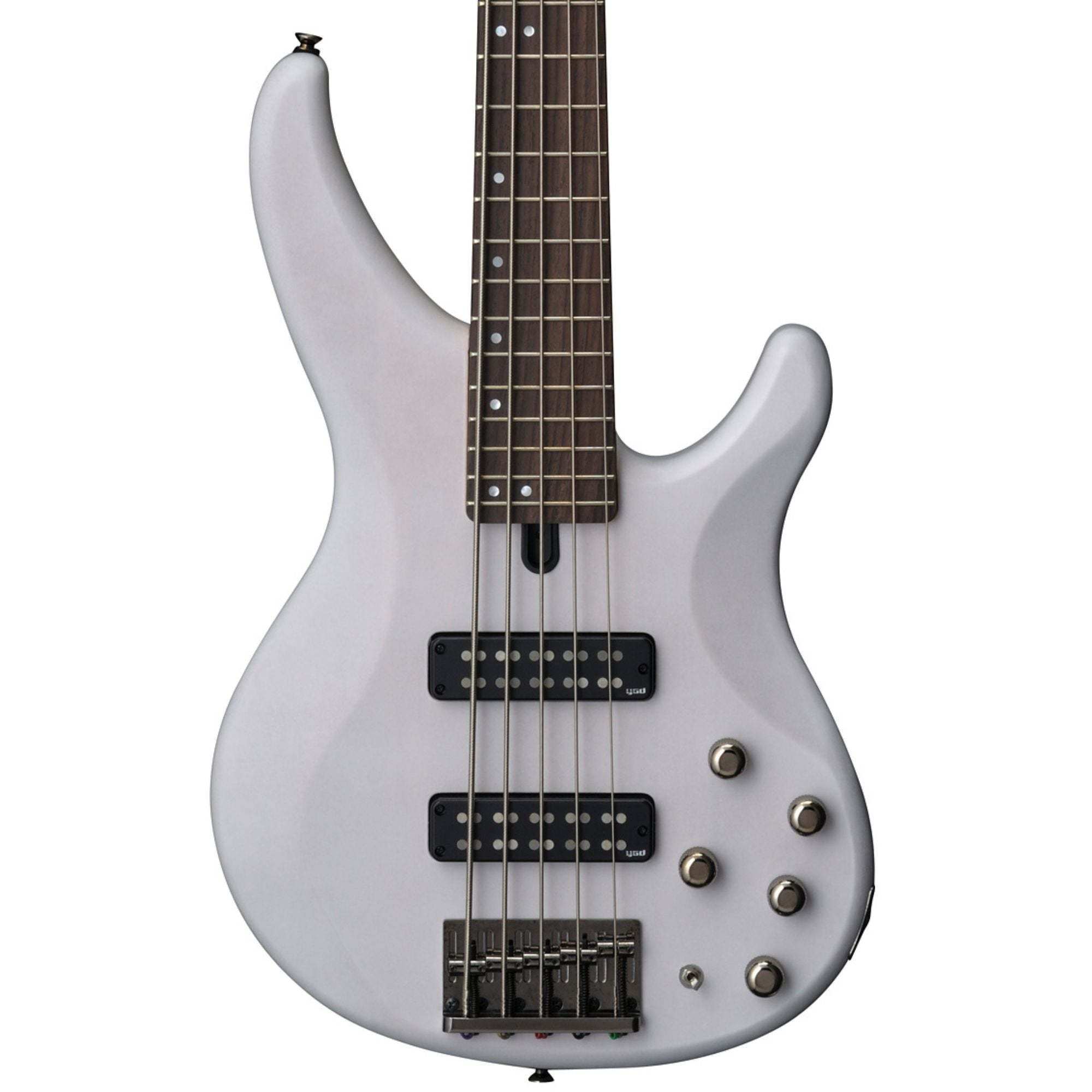 Yamaha TRBX505 Electric Bass Guitar - Translucent White (5-String)