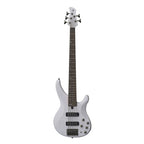 Yamaha TRBX505 Electric Bass Guitar - Translucent White (5-String)