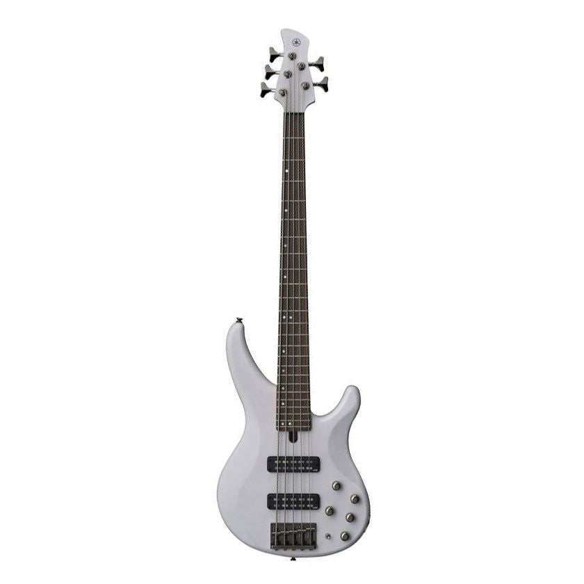 Yamaha TRBX505 Electric Bass Guitar - Translucent White (5-String)