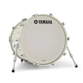 Yamaha Absolute Hybrid Maple 22 x 14 Inch Bass Drum in Polar White