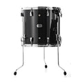 Yamaha Absolute Hybrid Maple 14 x 13 Inch Floor Tom in Solid Black