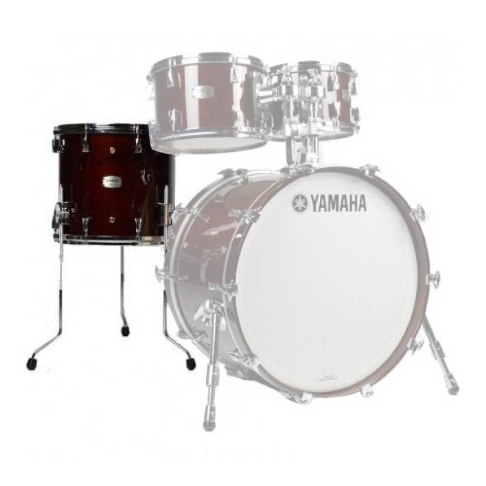 Yamaha Absolute Hybrid Maple 18 x 16 Inch Floor Tom in Classic Walnut
