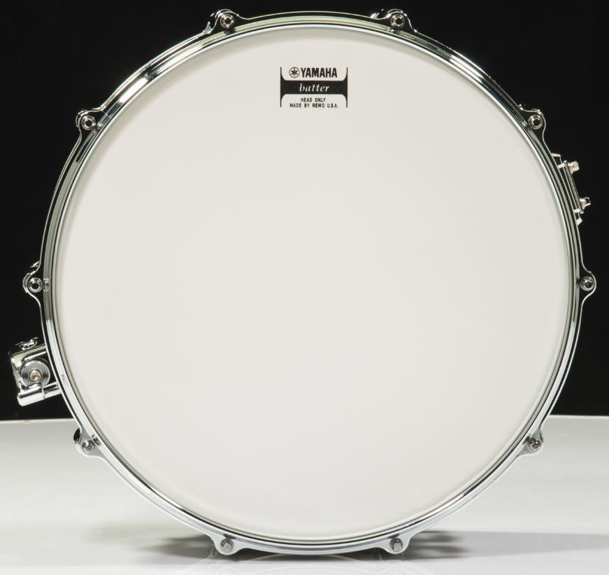 Yamaha Absolute Hybrid Maple 14 x 6 inch Snare Drum in Polar White