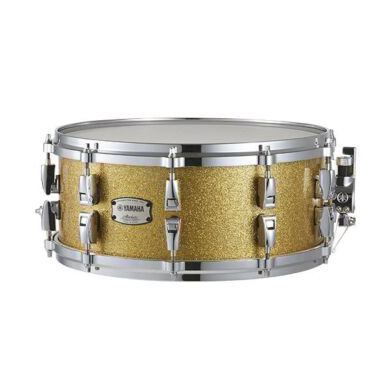 Yamaha Absolute Hybrid Maple 14 x 6 inch Snare Drum in Gold Champagne Sparkle
