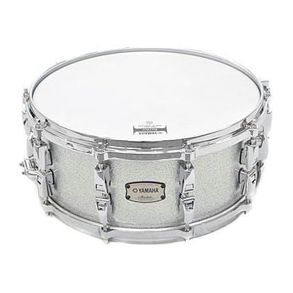 Yamaha Absolute Hybrid Maple 14 x 6 inch Snare Drum in Silver Sparkle