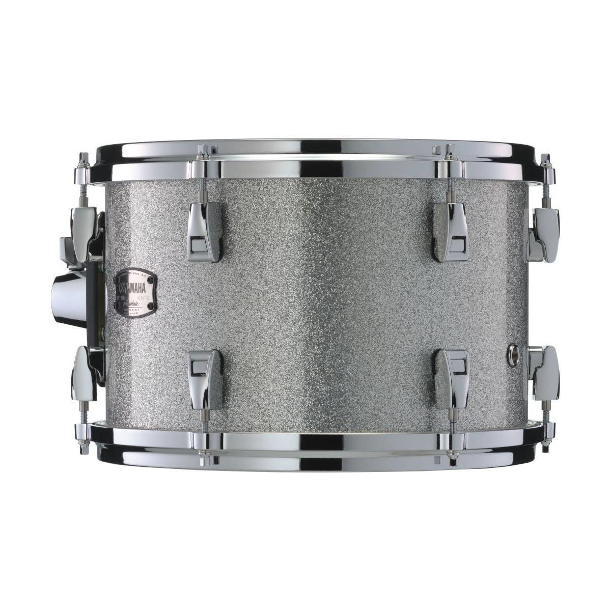 Yamaha Absolute Hybrid Maple 10 x 8 Inch Rack Tom in Silver Sparkle