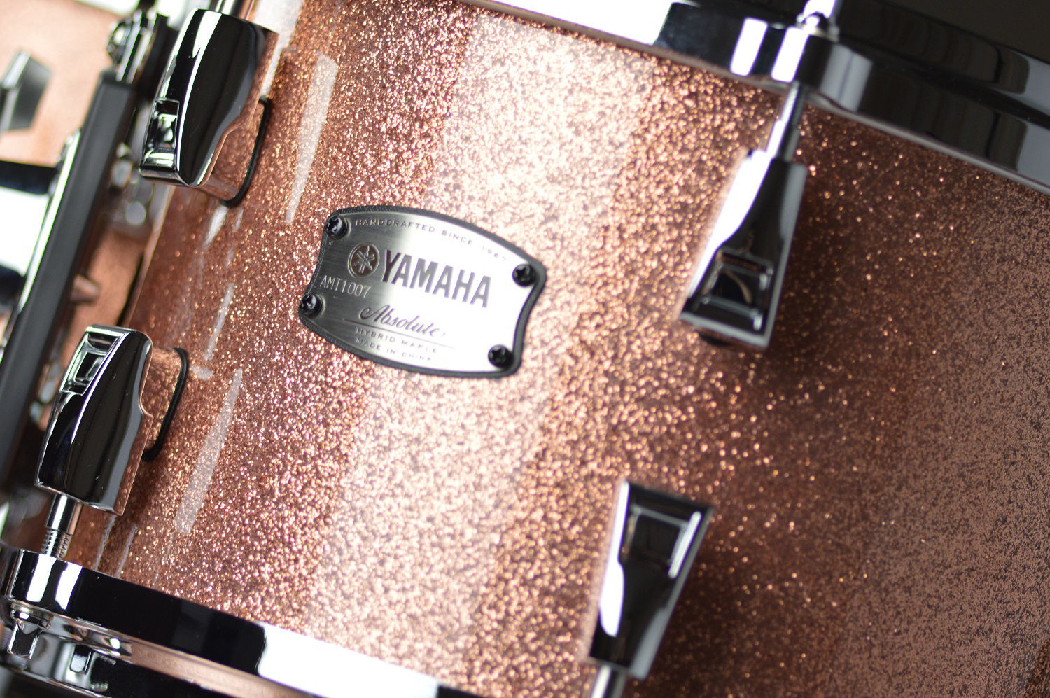 Yamaha Absolute Hybrid Maple 13 x 9 Rack Tom in Pink Champagne Sparkle