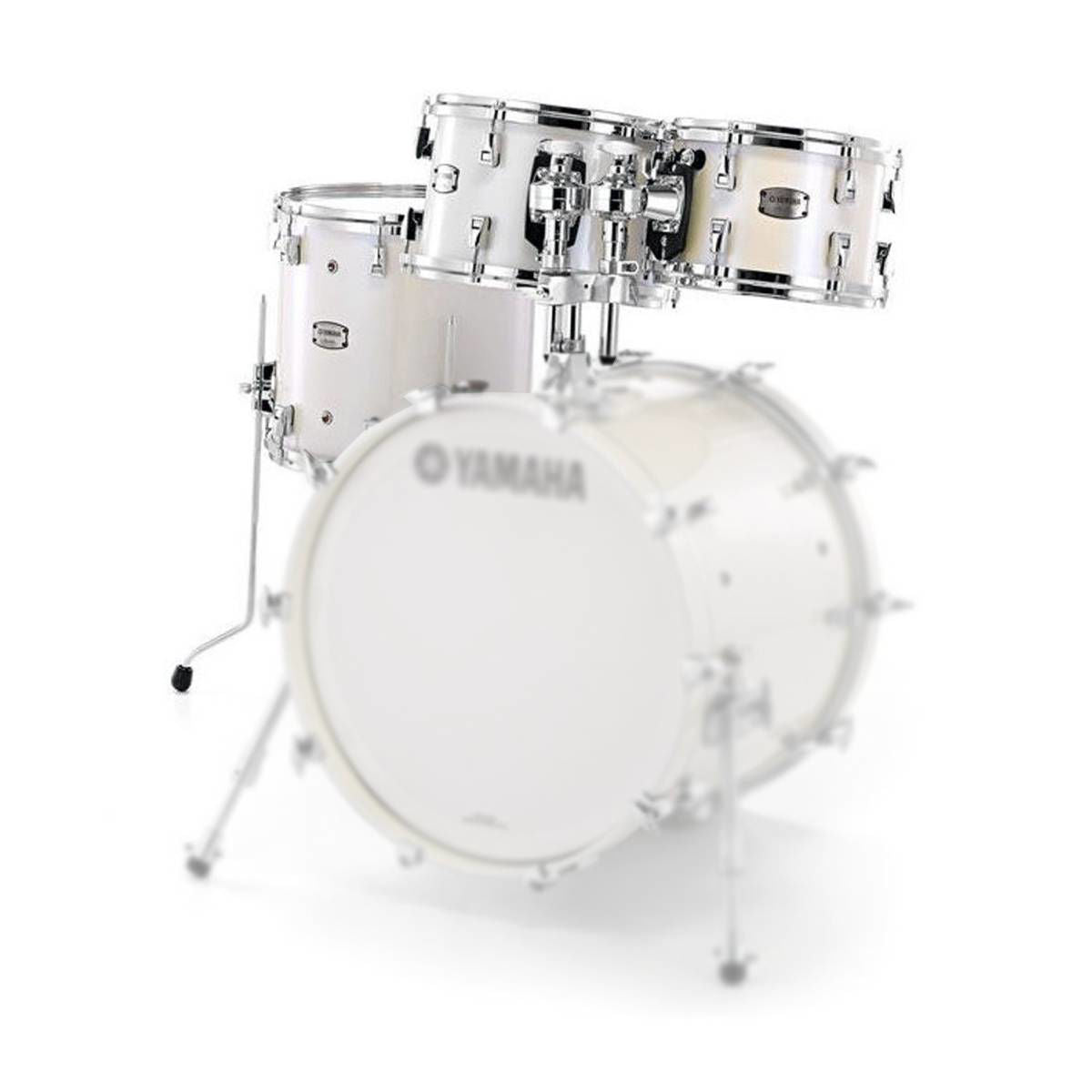 Yamaha AMP4F3PWH Absolute Hybrid Maple Fusion Tom Pack with TH945B in Polar White