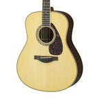 Yamaha LL16-NT//ARE acoustic guitar in natural finish with a dreadnought body and rosewood back and sides.