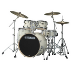 Yamaha SBP2F5PW Stage Custom Fusion 5 Piece in Pure White Shell Pack
